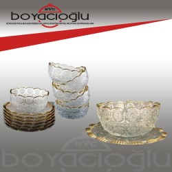 LAVİN LVN13918 YALDIZLI KESME ÇEREZLİK SETİ 12PRÇ