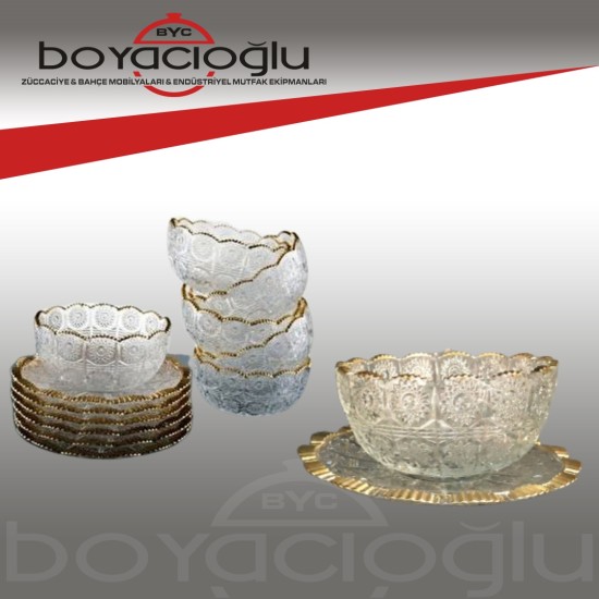 LAVİN LVN13918 YALDIZLI KESME ÇEREZLİK SETİ 12PRÇ LAVİN LVN13918 YALDIZLI KESME ÇEREZLİK SETİ 12PRÇ