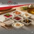 LAVİN 33619 PORS MİNİ SOSLUK REÇELLİK 6LI