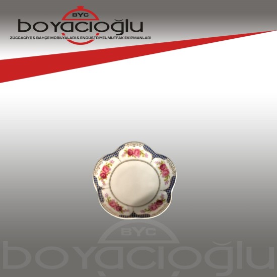 PEROTTİ 8367  PORS DESENLİ ÇAY TABAK