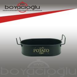 LUCKYHOMES M-0762 OVAL PATATES SEPETİ