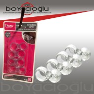 MELODİ M-082 SİLİKON PENCERE KAPI STOPERİ 4LÜ