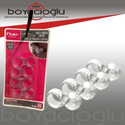 MELODİ M-082 SİLİKON PENCERE KAPI STOPERİ 4LÜ