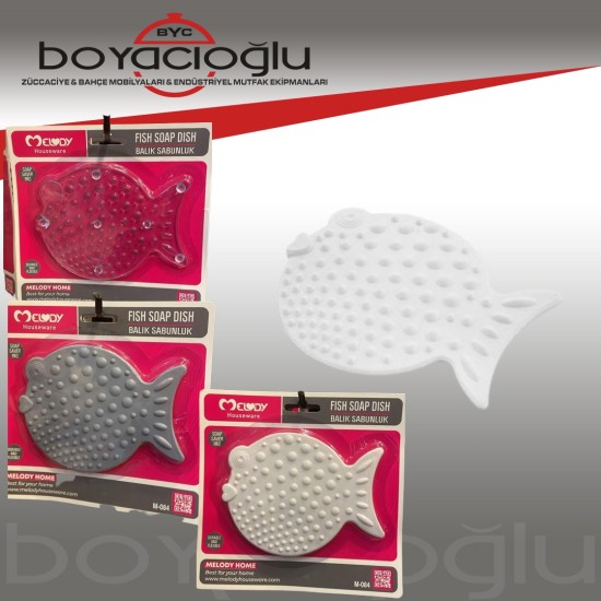 MELODİ M-084 BALIK KATI SABUNLUK MELODİ M-084 BALIK KATI SABUNLUK