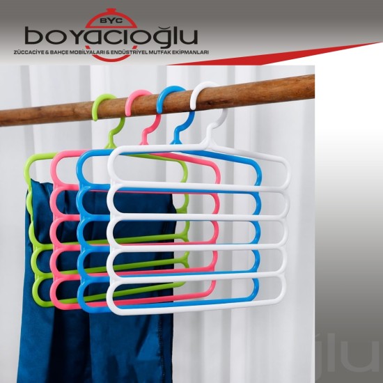 MELODY M-107 5 KAT PANTALON ELBİSE ASKI MELODY M-107 5 KAT PANTALON ELBİSE ASKI