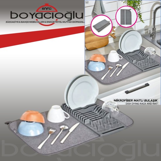 MELODY M-110 ORGANİZERLİ BULAŞIK MATI 37X20 MELODY M-110 ORGANİZERLİ BULAŞIK MATI 37X20