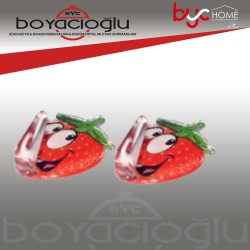 MELODY M-225 ÇİLEK YAPIŞKAN ASKI 2Lİ
