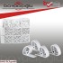 MELODY M-402 MİNİ MASA MANDALI (50Lİ PK)