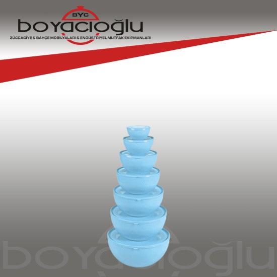 ÜÇSAN M2014 7Lİ YUVARLAK TUPPER SAKLAMA