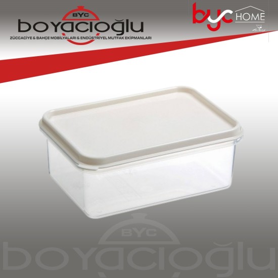 ÜÇSAN M205 DİKDÖRGEN SAKLAMA KABI 1,7LT