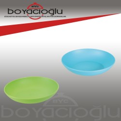 ÜÇSAN M275 PLASTİK ÇUKUR TABAK 19CM