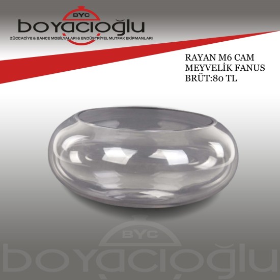 RAYAN M6 CAM MEYVELİK FANUS