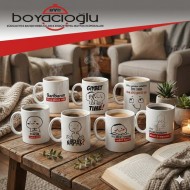 MANGO HOME MİZAH KUPA BARDAK
