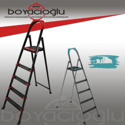 PERİLLA RİSER SİYAH MERDİVEN 2+1 