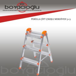 PERİLLA ÇİFT ÇIKIŞLI MERDİVEN 3+3