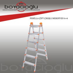 PERİLLA ÇİFT ÇIKIŞLI MERDİVEN 7+7