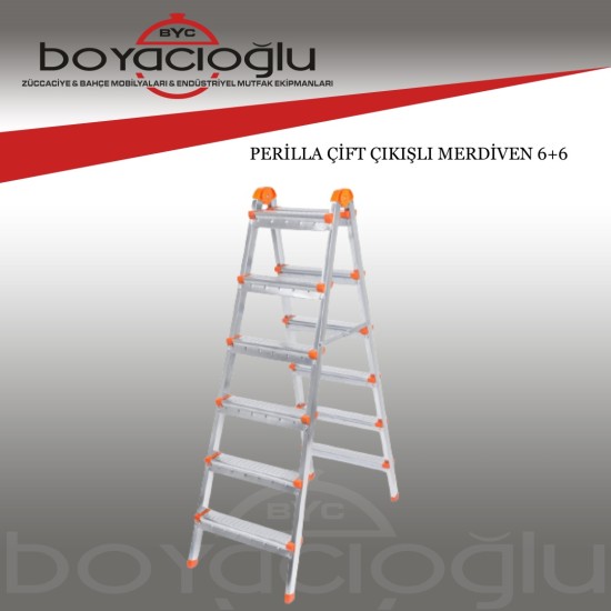 PERİLLA ÇİFT ÇIKIŞLI MERDİVEN 7+7