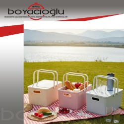 ÖZKALE MD560 RİNDA PİKNİK SEPETİ LÜX