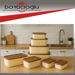 ÖZKALE MD700 MİRA SAKLAMA KABI 4LÜ