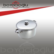 GÜLSAN MEGA DERİN TENCERE 18X10CM