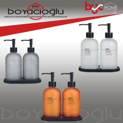 MİEN 2066011 AF GF WF 2Lİ STANDLI SIVI SABUNLUK