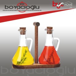 MİEN 8617005S CAM YAĞLIK SETİ 2Lİ