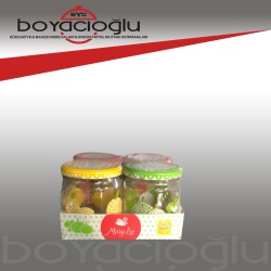 MLSWEET 425 REÇEL KAVANOZ 4LÜ