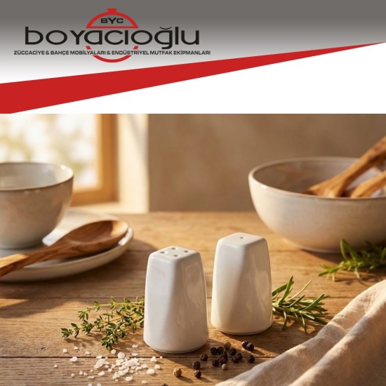 TRİA ML368-ML366 MELAMİN TEK TUZLUK BİBERLİK