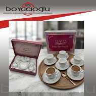 REYYAN ROZA  6LI KAHVE FİNCAN TK.