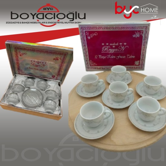 REYYAN ROZA 6LI KAHVE FİNCAN TK. REYYAN ROZA 6LI KAHVE FİNCAN TK.