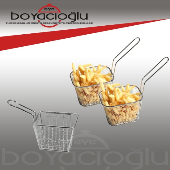 MINI PATATES KIZARTMA SUNUMLUK