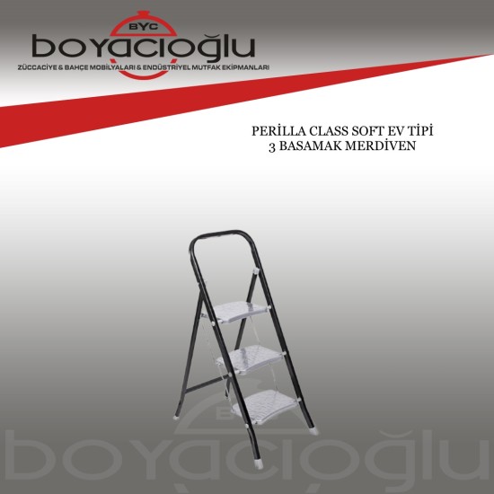 PERİLLA CLASS SOFT EV TİPİ 3 BASAMAK MERDİVEN