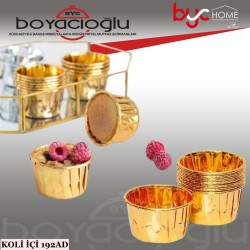 MODGER MP-393 GOLD MUFFİN KEK KAPSÜLÜ 12Lİ