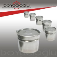 PASLANMAZ BAKRAÇ TAKIMI 6LI 16-18-20-22-24-26