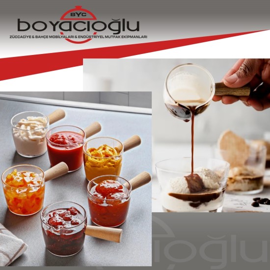 MSK-12160102 AHŞAP SAPLI FİNCAN SOSLUK