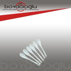 MTR-1504-6 PORSELEN ÇAY KAŞIK 11 C