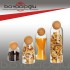 MİTRA MTR-2003-147 MANTAR KAPAK KAVANOZ 25CM