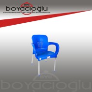 MEVSİM PARİS KOLTUK ECO METAL AYAK -MAVİ