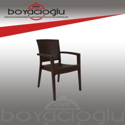 MEVSİM ZEUGMA RATTAN KOLTUK -KAHVE