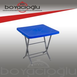 MEVSİM 80X80 KMA MASA.-MAVİ