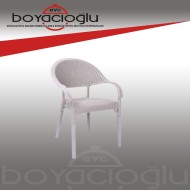 MEVSİM BAMBU RATTAN KOLTUK-CAPPUCİNO