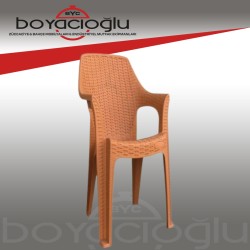 MEVSİM POLO RATTAN KOLTUK-TEAK