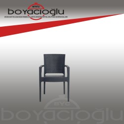 MEVSİM ZEUGMA RATTAN KOLTUK -ANTRASİT