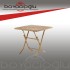 MEVSİM 80X80 KMA MASA.-TEAK