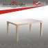 MEVSİM RATTAN MASA CAMSIZ 70X100-KAPİÇİNO