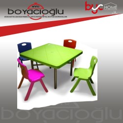 MEVSİM BAMBİNO 80X80 ÇOCUK MASA 