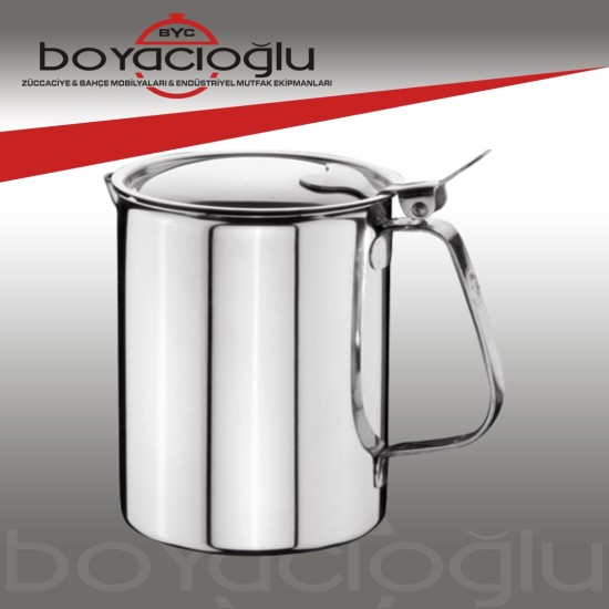 304 KAPAKLI 2LT METAL SÜRAHİ