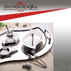 NEHİR GİZEM SATEN 28 PARÇA ÇAY SETİ