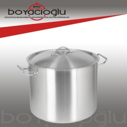 SİLİNDİR TENCERE KAPAKLI 36X36