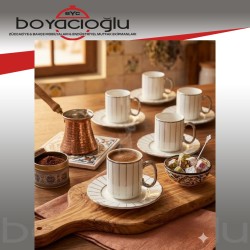 ACAR NG-09240 AISHA 6LI KAHVE FİNCAN TK